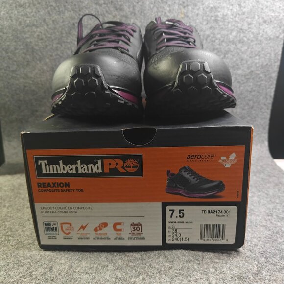 Timberland PRO Reaxion Composite Toe Work Sneakers -Women’s Size 7.5, Preowned - Picture 14 of 16
